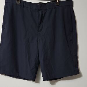 Nike Dark Blue Flat Front Dri Fit Shorts Size 38